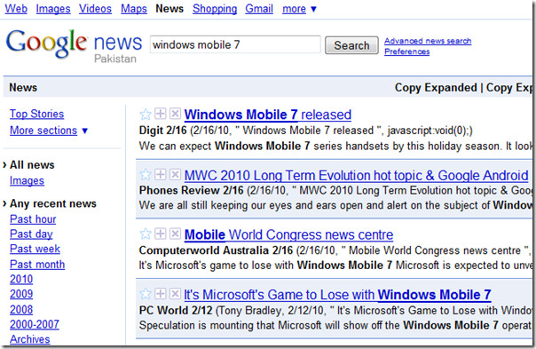 google news
