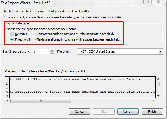 excel text import wizard turn off excel text import wizard turn off