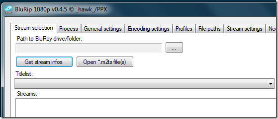 BRRip Stream Selection BRRip Stream Selection