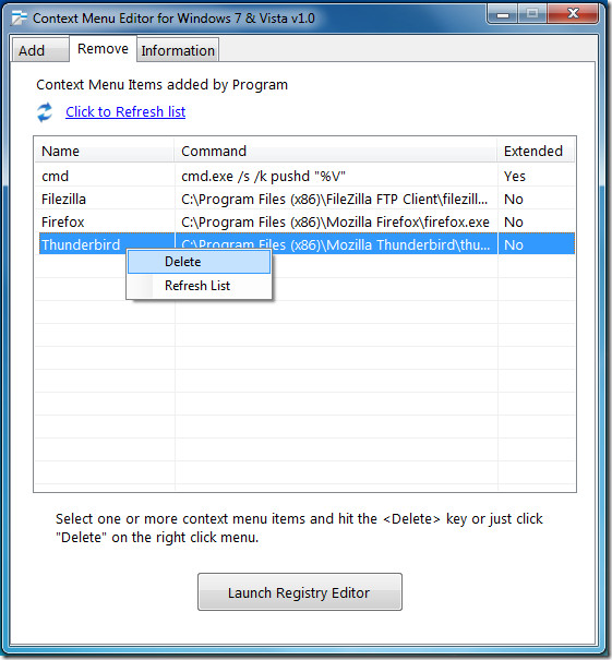 file shredder windows 7 context menu