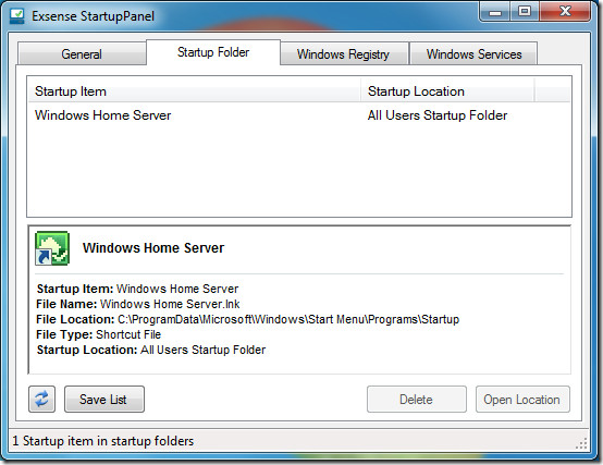 Manage Startup Folder Manage Startup Folder