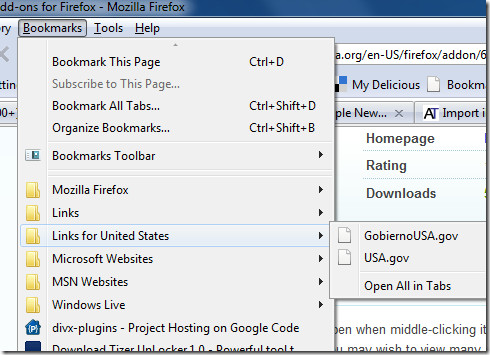Stay-Open Menu Stay-Open Menu