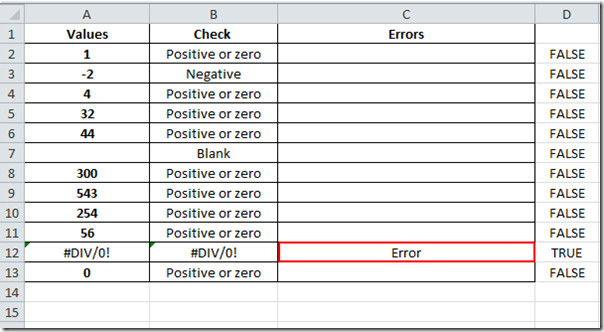 Excel 2010 Error - Logical And Syntax Errors