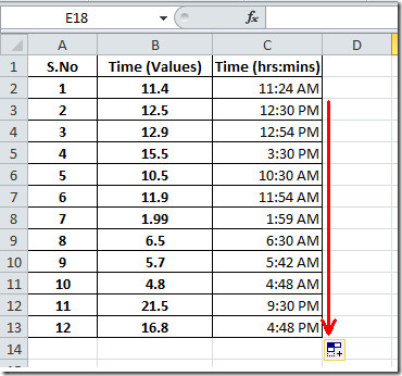 Excel 10 Convert Number Values Into Time Excel 10 Convert Number Values Into Time