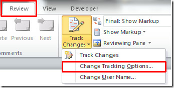 review tab 1