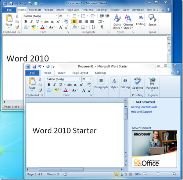 microsoft word 2010