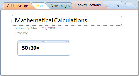 calculation