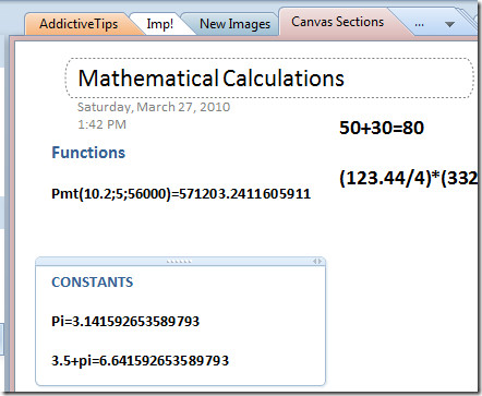 constants