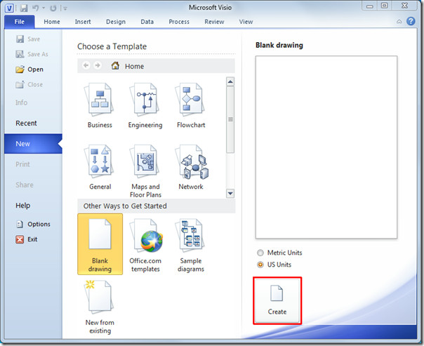 Visio 2016 database diagram