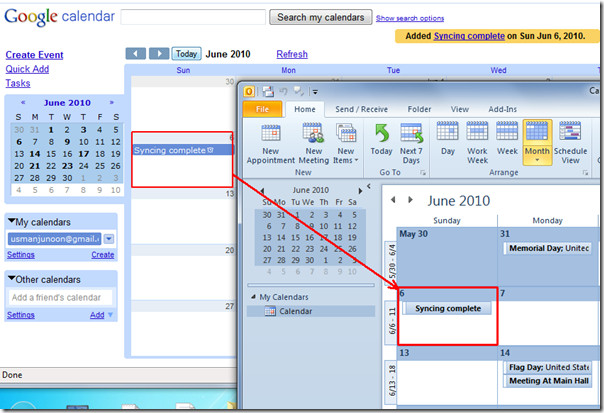 opening-google-calendar-in-outlook-2010-lasopaselection