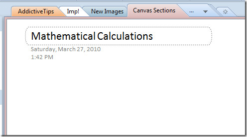 mathematical calc