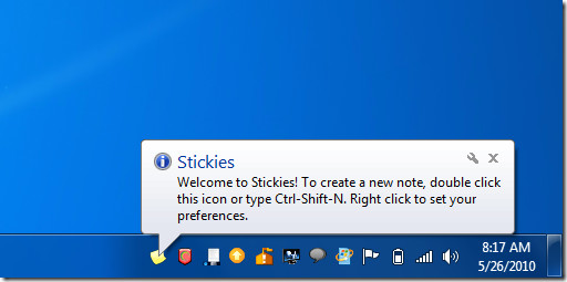 Stickies for windows top