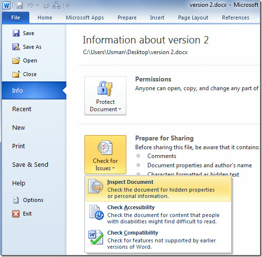 how do i delete word documents in version 2010 how do i delete word documents in version 2010