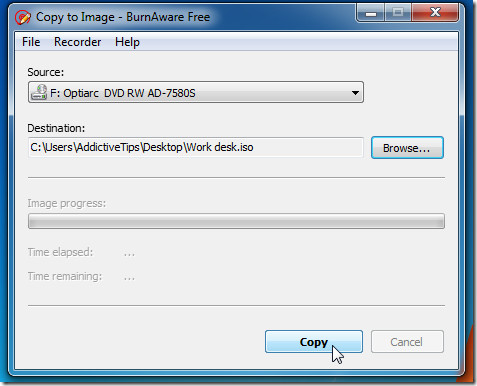 burnaware free blu ray burning software