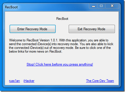 recboot iphone 8