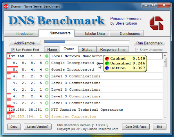 dnsbenchmark