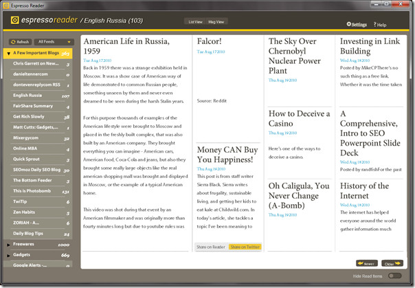espresso reader magazine view espresso reader magazine view