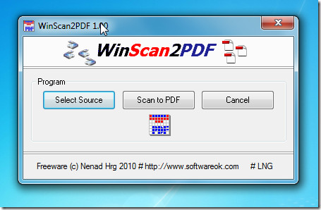 Scan To PDF File Without Using Printer - WinScan2PDF