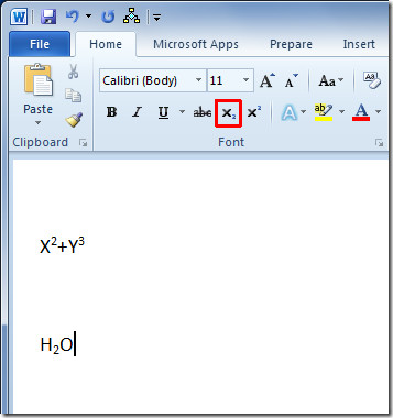 how to make a superscript in word for mac