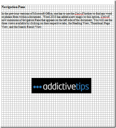 why is there a grid on my word document why is there a grid on my word document