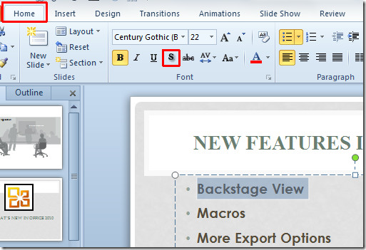 how do i add text to photos slideshow on mac