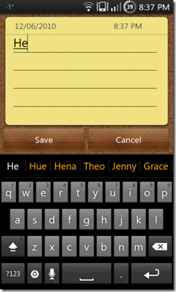 Andoid 2.3 Keyboard Andoid 2.3 Keyboard