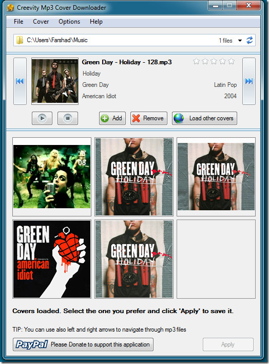 mp3 cover downloader