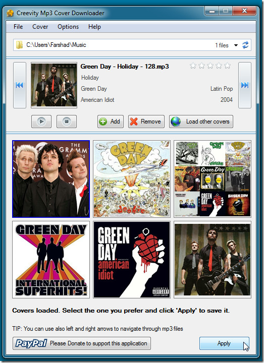 mp3 cover downloader