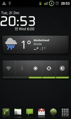 ZTE Blade Gingerbread Theme ZTE Blade Gingerbread Theme