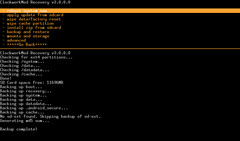 ClockworkMod Recovery 3