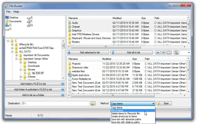 File Bucket File Bucket