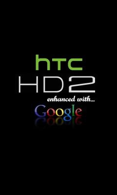 HTC HD2 Splash Screen Google HTC HD2 Splash Screen Google