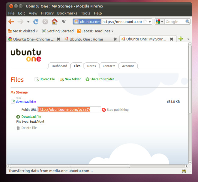 Publish File Publish File