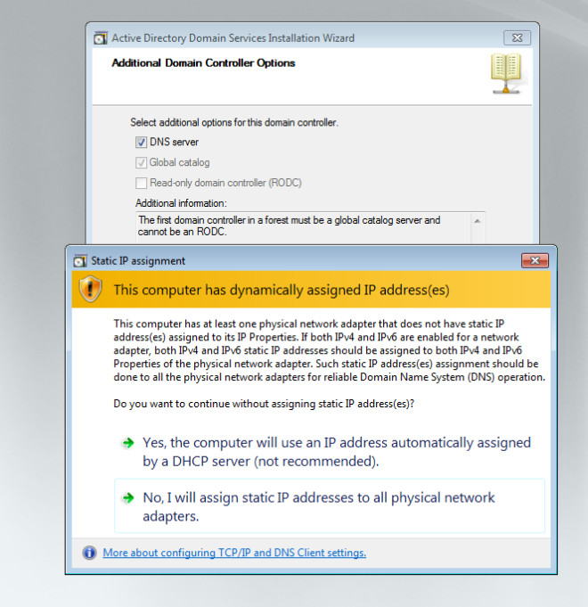 Step 6 IP Conflict