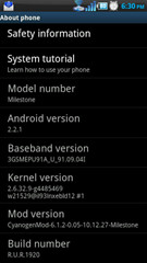 CM6 Milestone About CM6 Milestone About