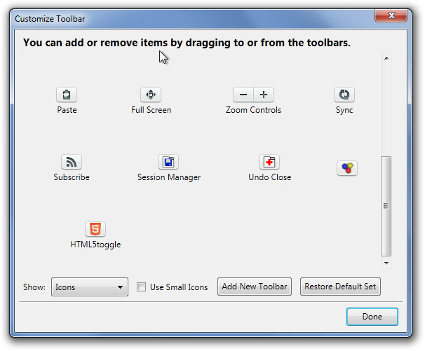 Enable Or Disable HTML5 In Firefox With HTML5 Toggle