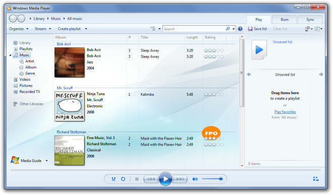 how to change wallpaper within windows media player