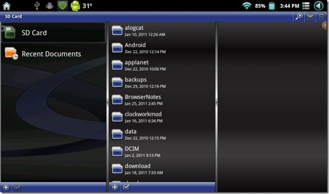 GTab Adam Quickoffice 2 GTab Adam Quickoffice 2