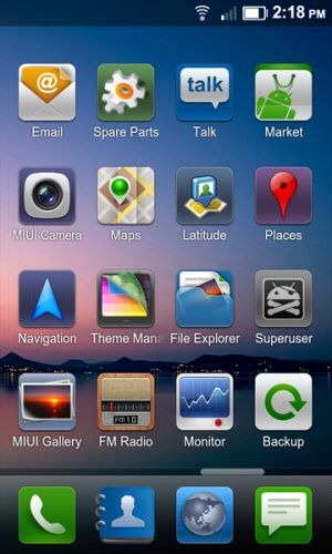 HTC Desire HD MIUI