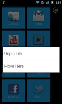 WP7 Launcher Android Move Tile WP7 Launcher Android Move Tile