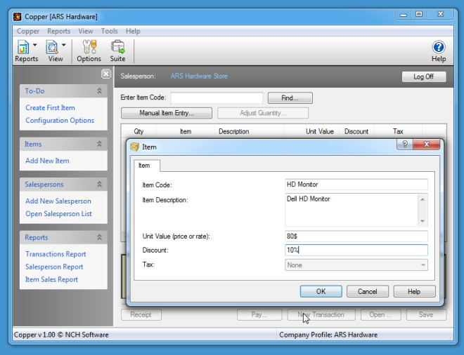 copper point of sale software free download full version