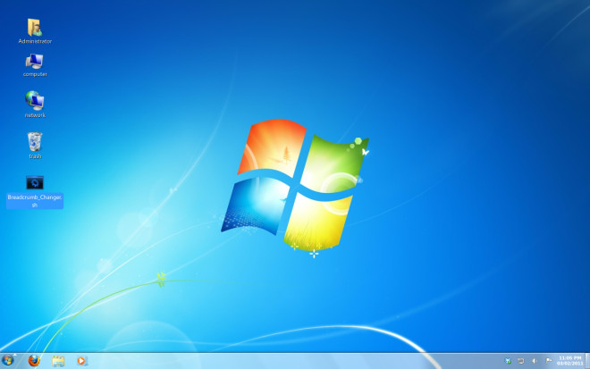 Step 7 Windows 7 Like Ubuntu