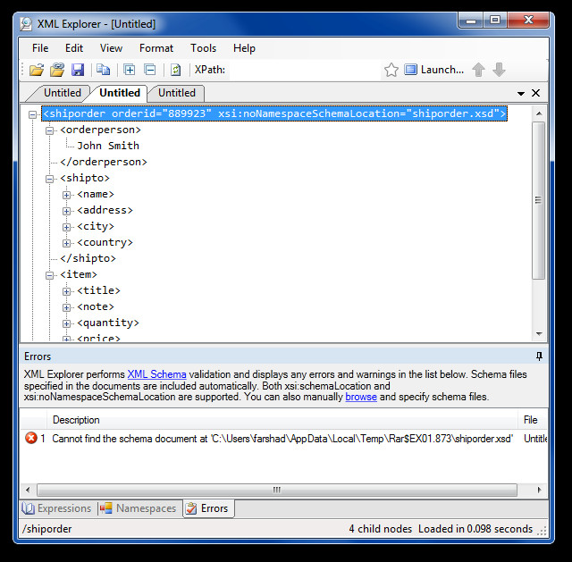 *.xml file viewer *.xml file viewer