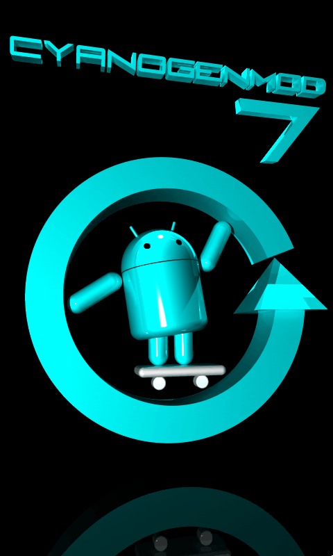 Install CyanogenMod 7 3D Boot Animation On HTC Droid Incredible