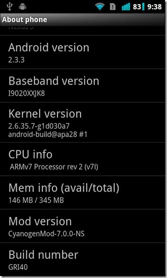 CM7 about. CM7 about.