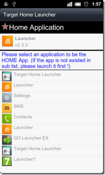 Главная-Launcher-Главный экран