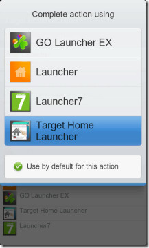 Select-Target-Home-Launcher-по умолчанию