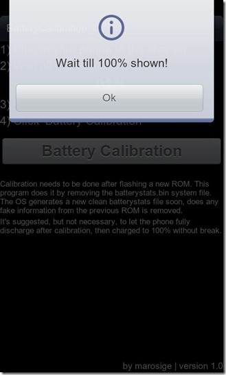 battery calibration-error