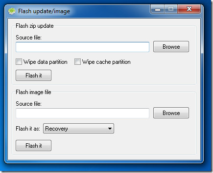 Android-Commander - Flash Update