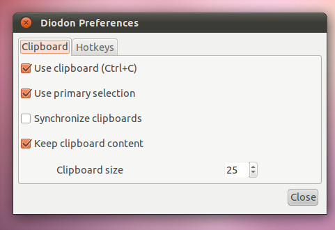 Diodon Is A Lightweight Clipboard Manager For Ubuntu Linux